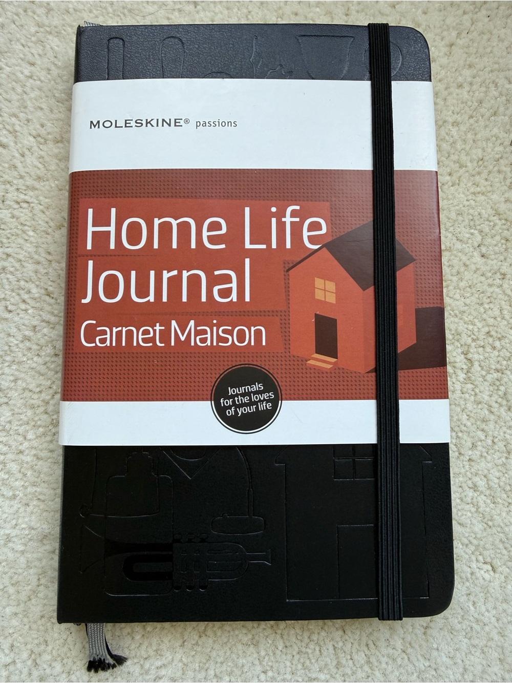 Moleskine Home Life Journal - Black - New